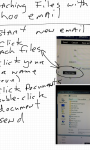 Scanning and Attaching Documents to Yahoo Email – Notes