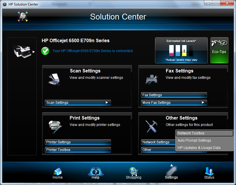 spacecontrol print utility software